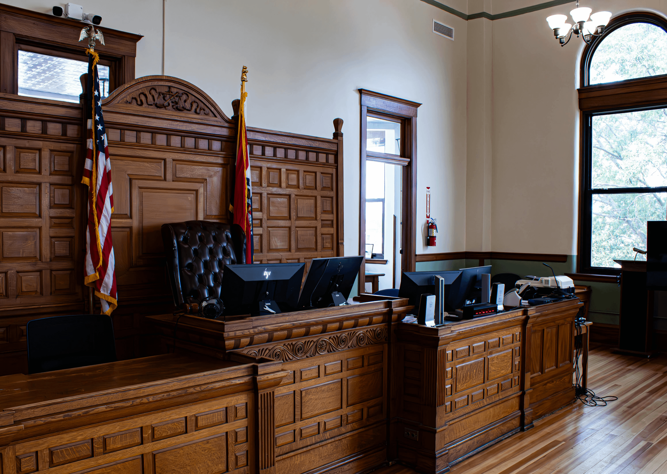 court room